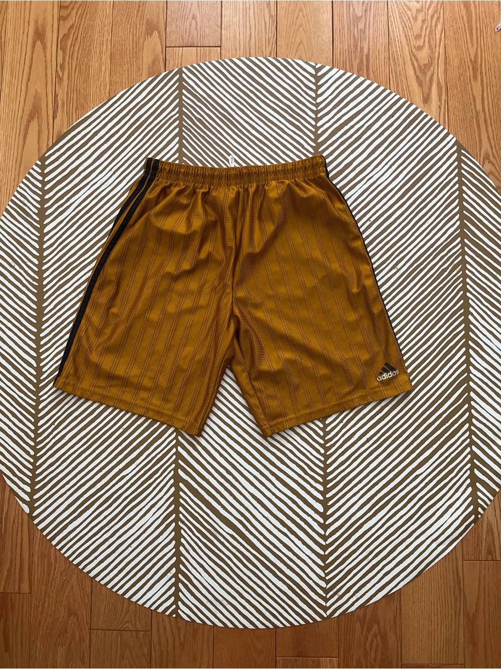 Adidas Vintage Gold Shorts (S)